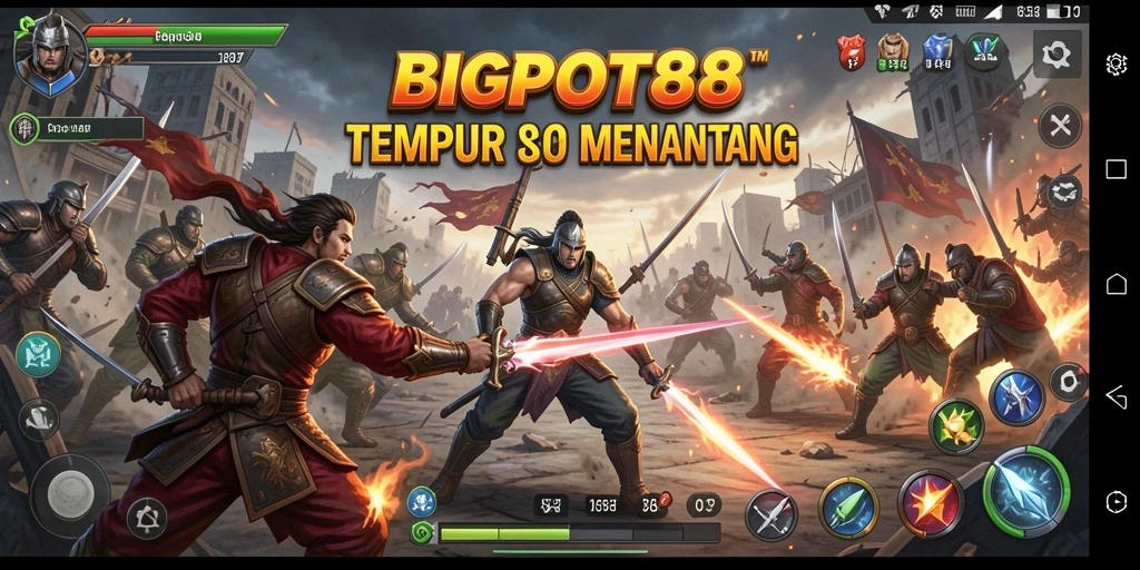 Tampilan menarik dari gameplay BIGPOT88 yang mengasyikkan.