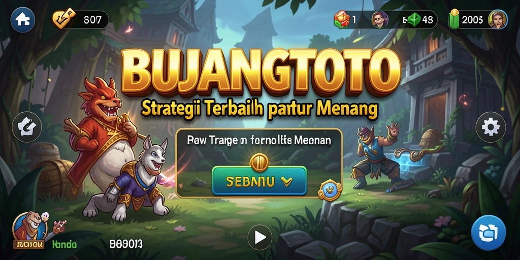 Tampilan gameplay strategi seru di BUJANGTOTO.