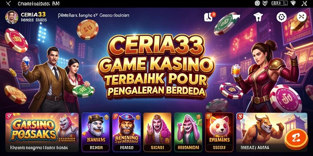 Tampilan menarik dari gameplay seru di CERIA33 yang membuat adrenalin meningkat.