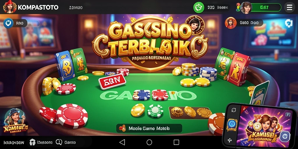 Tampilan gameplay mendebarkan dari KOMPASTOTO yang penuh aksi Kasino.