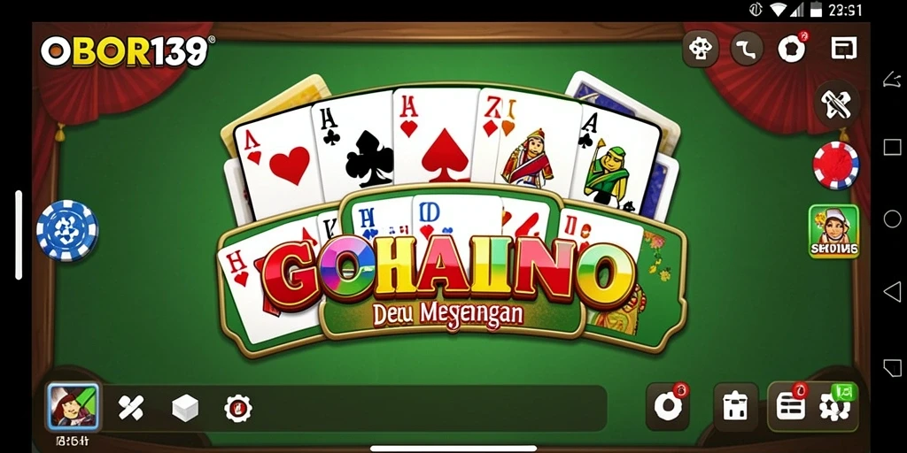 Tampilan menarik dari gameplay Domino dalam OBOR138.