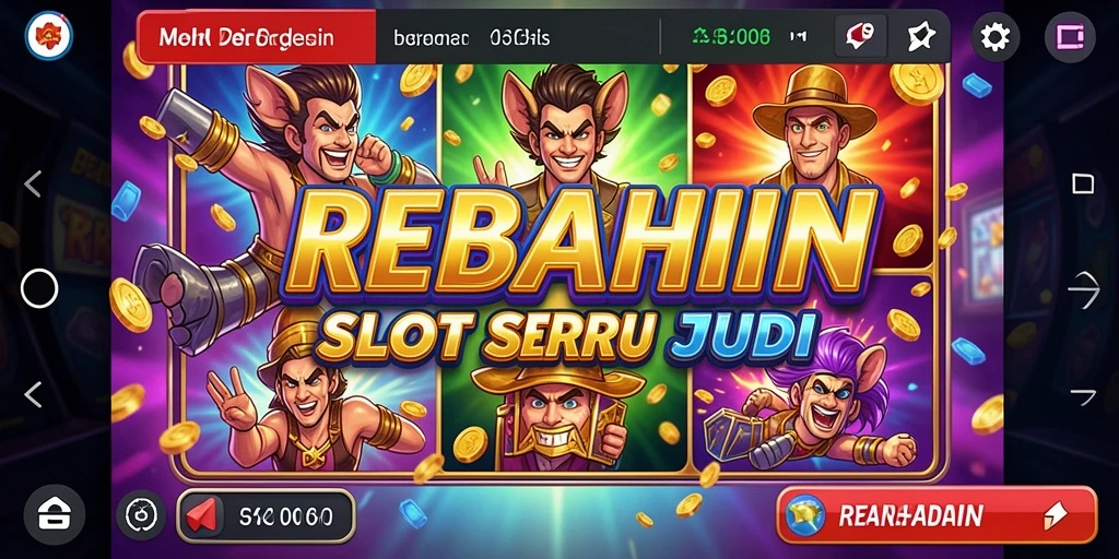 Tampilan gameplay seru dari permainan Slot REBAHIN.