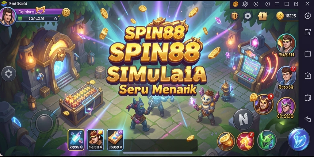 Tampilan gameplay SPIN88 yang menarik dan interaktif.