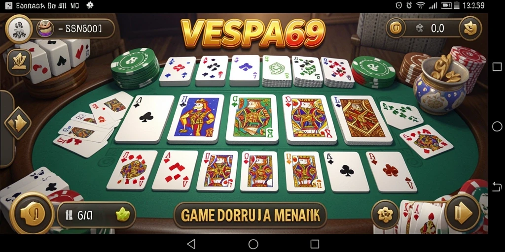 Gameplay menarik dari VESPA69 yang penuh tantangan dan seru.