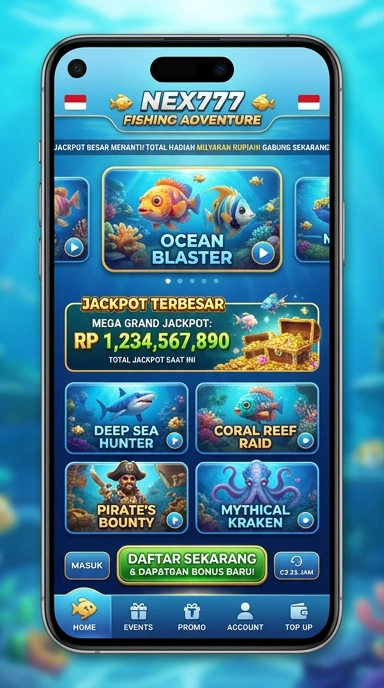 Screenshot dari proses unduh aplikasi di nex777.